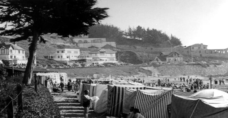 Concón en blanco y negro