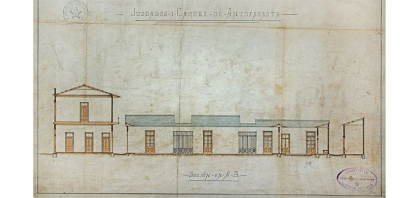 Los primeros cuarteles de policía y cárceles de Antofagasta